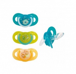 Комплект из 2 силиконовых пустышек Physio Dummlles, 6-18 мес. (Bebe Confort, 30000719)